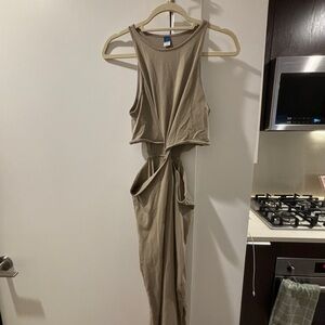 Old navy twist front midi dress